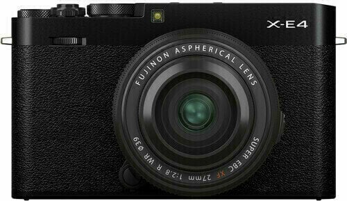 Spiegelloze camera Fujifilm X-E4 + XF27mm F2,8 Black - 1