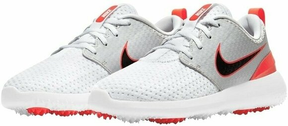 Junior golfcipők Nike Roshe G Junior White/Black/Neutral Grey/Infrared 33,5 - 1