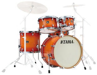 Set akustičnih bobnov Tama CL52KR-TLB Superstar Classic Tangerine Lacquer Burst Set akustičnih bobnov