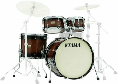 Akustik-Drumset Tama LKP42HTS-GKP S.L.P. Dynamic Kapur Gloss Black Kapur Burst - 1