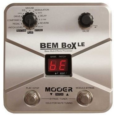 Gitarren-Multieffekt MOOER BEM Box LE Bass Guitar MultiFX Processor