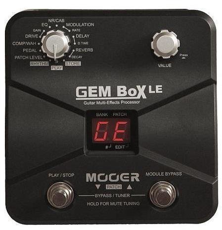 Gitarren-Multieffekt MOOER GEM Box LE Guitar MultiFX Processor