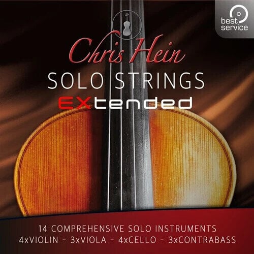 Софтуер за студио VST Instrument Best Service Chris Hein Solo Strings Complete 2.0 (Дигитален продукт)