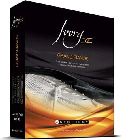 VST instrument Synthogy Ivory II Grand Pianos (Digitalni izdelek)