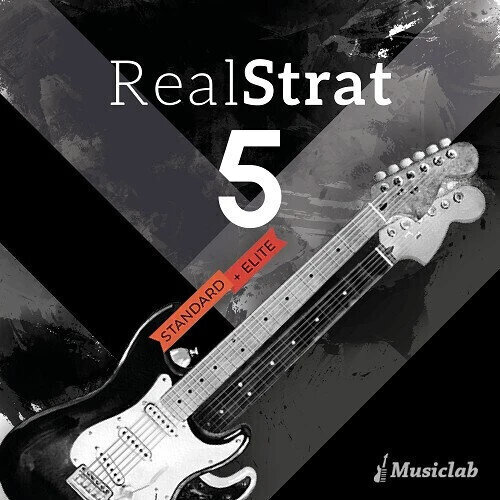 VST Instrument Studio -ohjelmisto MusicLab RealStrat 5 (Digitaalinen tuote)