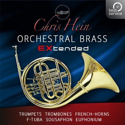 Software de estúdio de instrumentos VST Best Service Chris Hein Orchestral Brass EXtended (Produto digital)