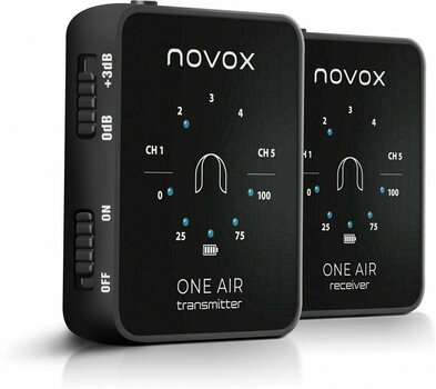 Sistema audio wireless per fotocamera Novox ONE AIR - 1