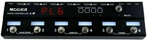 Multi-effet guitare MOOER PC Loop 6 - 1