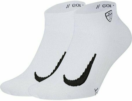 Socken Nike Multiplier Low Socken White/Black S - 1