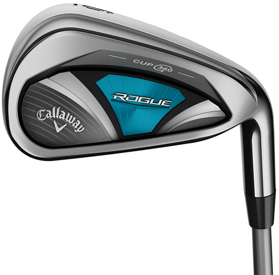 Golfclub - ijzer Callaway Rogue OS Irons 5-SW Graphite Ladies Right Hand
