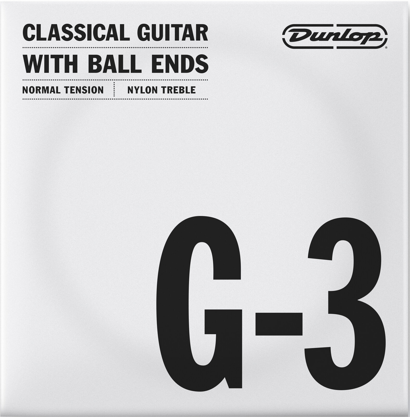 Samostatná struna pre gitaru Dunlop DCY03GNB Samostatná struna pre gitaru