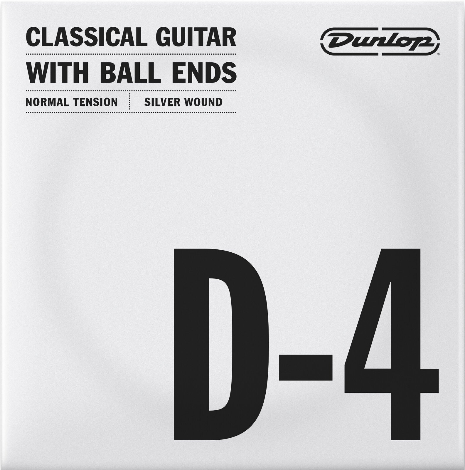 Corda para guitarra individual Dunlop DCV04DNB Corda para guitarra individual