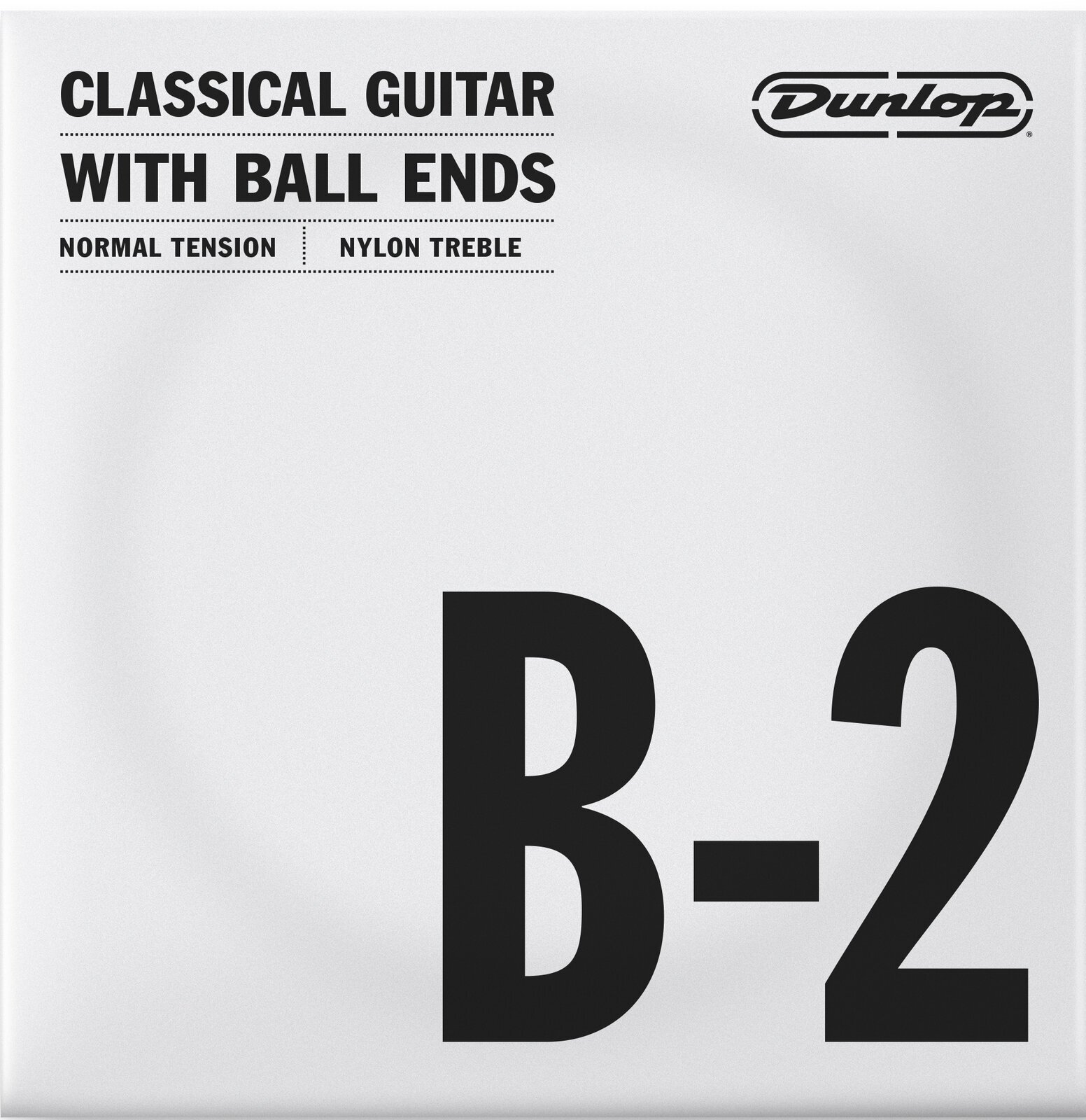 Különálló klasszikus gitárhúr Dunlop DCY02BNB Különálló klasszikus gitárhúr