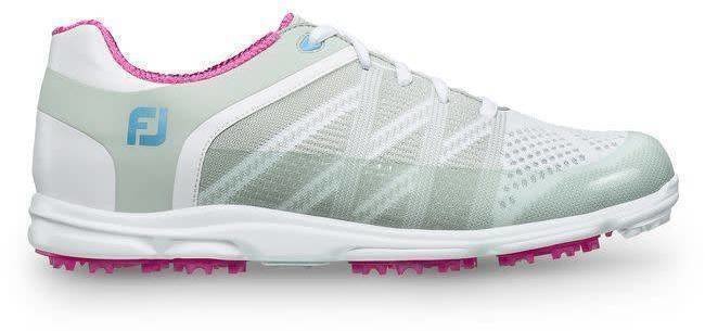 Women's golf shoes Footjoy Sport SL Light Grey/Berry 35