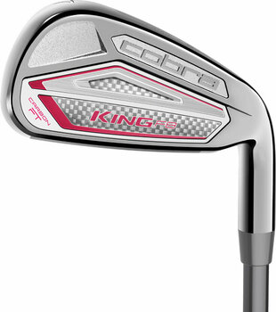 Стик за голф - Метални Cobra Golf King F8 Ladies Irons 5-PSW Right Hand - 1
