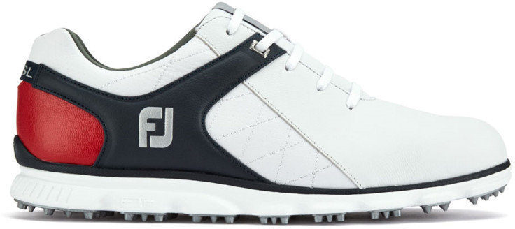 Herren Golfschuhe Footjoy Pro SL BOA Golfschuhe Herren White/Black/Red US 13