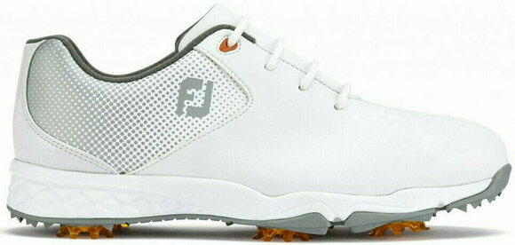 Junior golfcipők Footjoy DNA Fehér-Ezüst 38 - 1