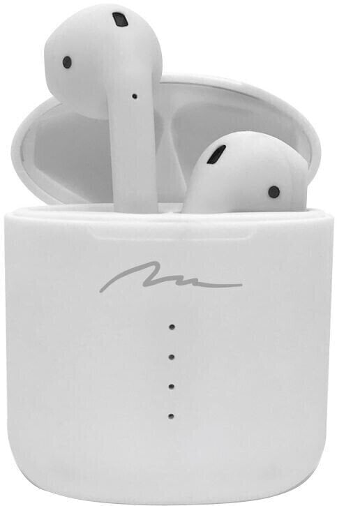 Écouteurs intra-auriculaires sans fil Media-Tech MT3597 White Écouteurs intra-auriculaires sans fil