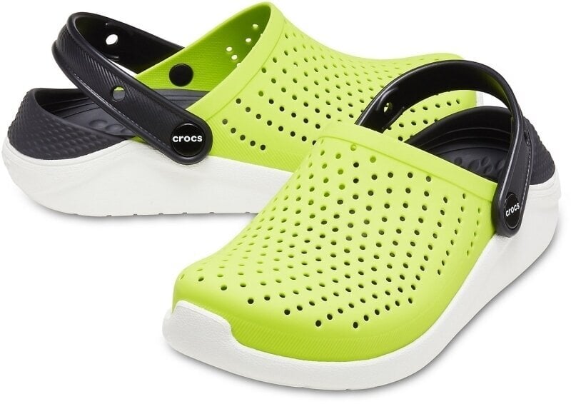 Crocs LiteRide Clog Sandalen Lime Punch Black 25 26 Muziker