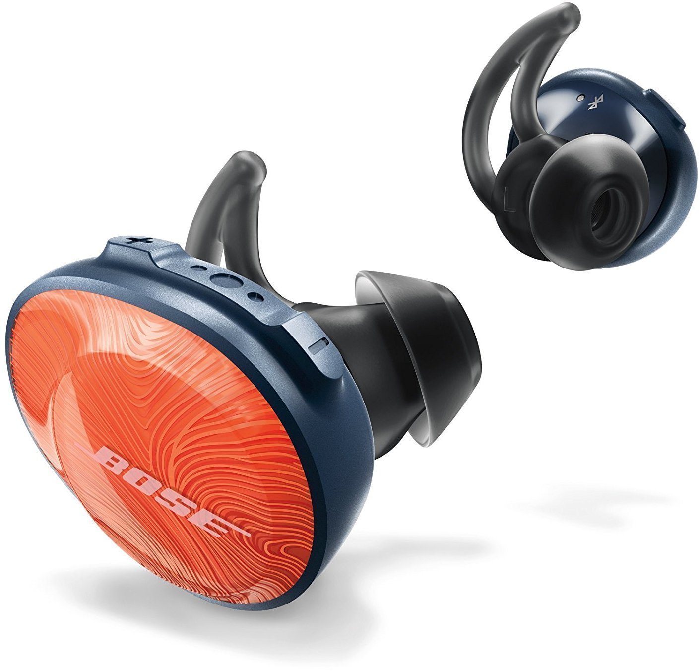 True trådlös in-ear Bose SoundSport Free Bright Orange
