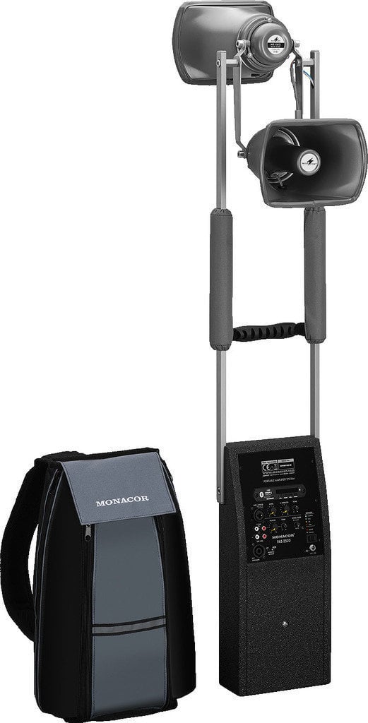 Battery powered PA system Monacor PAS-254D Battery powered PA system