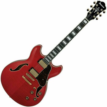 Semi-Acoustic Guitar Ibanez AS93FM-TCD Transparent Cherry Red - 1