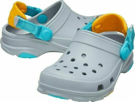 Buty żeglarskie dla dzieci Crocs Kids' Classic All-Terrain Clog Light Grey 30-31 - 1