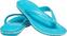 Unisex Schuhe Crocs Crocband Flip Digital Aqua 41-42