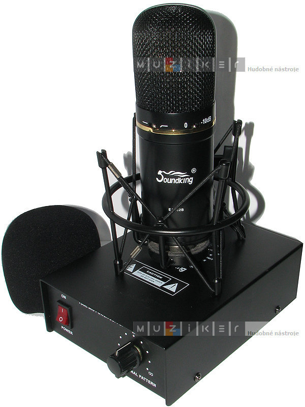 Kondenzatorski studijski mikrofon Soundking EA 002 B