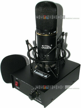 Студиен кондензаторен микрофон Soundking EA 002 B - 1