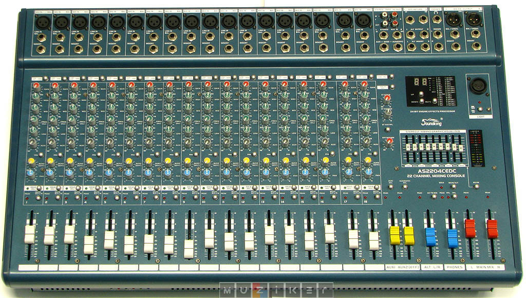Power mengpaneel Soundking AS 2204 CEDC