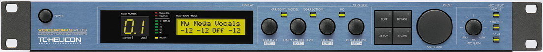 Vocale processor TC Electronic VoiceWorks PLUS