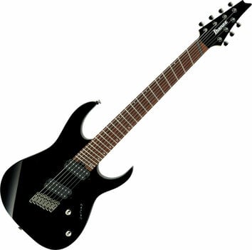 Guitares Multiscales Ibanez RGMS7-BK Black - 1