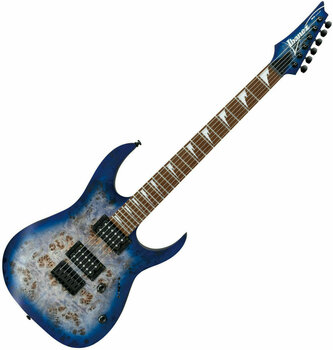 Elektrische gitaar Ibanez RGRT621DPBBLF Blue Lagoon Burst Flat - 1