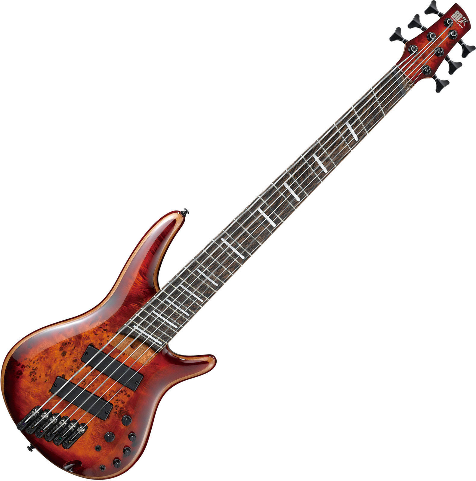 Multiscale Bass Guitar Ibanez SRMS806-BTT Brown Topaz Burst