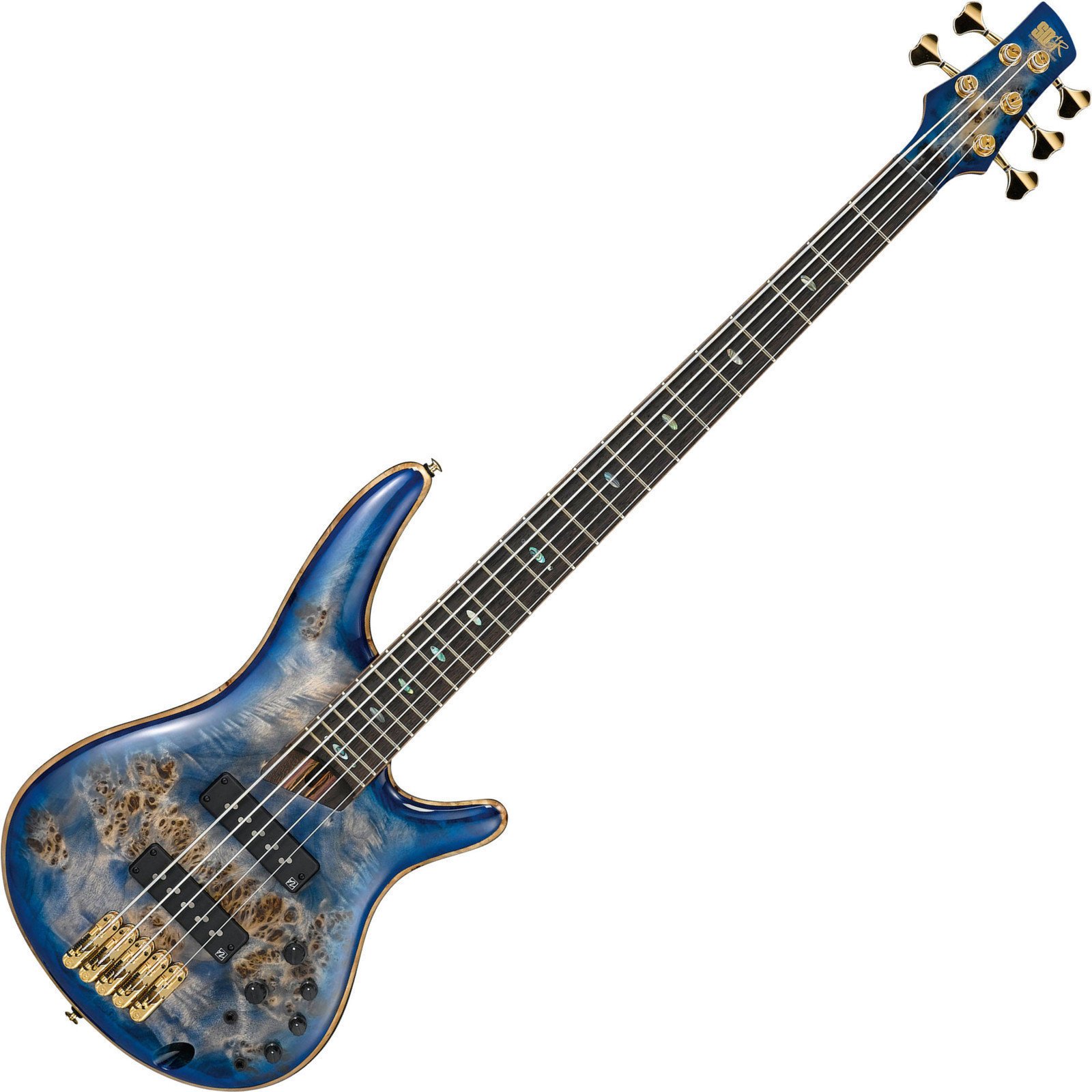 Gitara basowa 5-strunowa Ibanez SR2605-CBB Cerulean Blue Burst