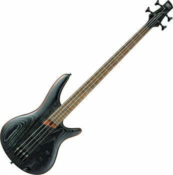 4-string Bassguitar Ibanez SR670 Silver Wave Black Flat - 1