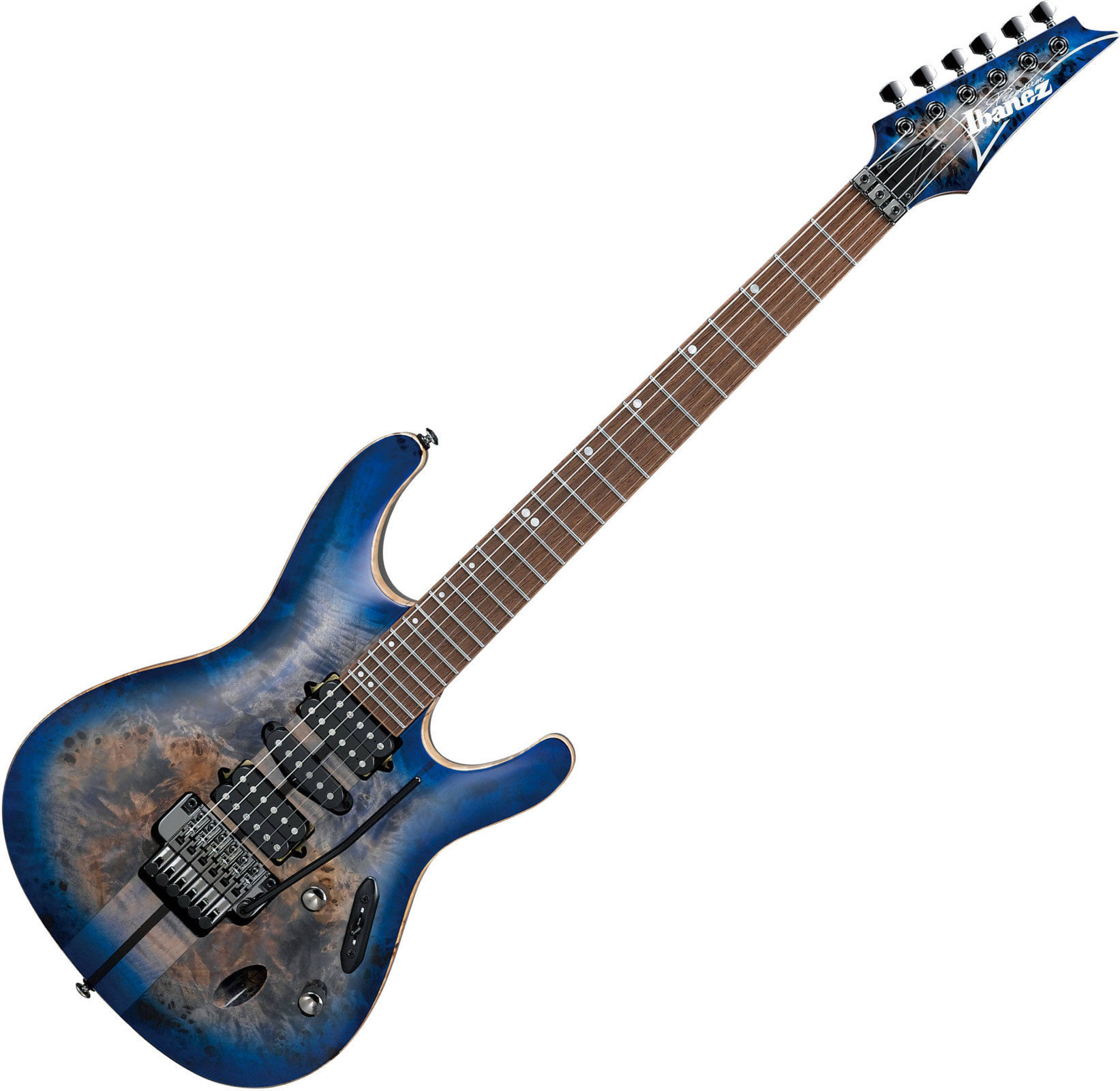 Guitarra eléctrica Ibanez S1070PBZ-CLB Cerulean Blue Burst