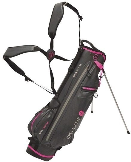 Borsa da golf Stand Bag Big Max Dri Lite 7 Charcoal/Fuchsia Borsa da golf Stand Bag