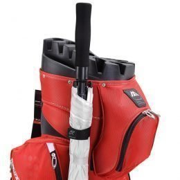 Golflaukku Big Max Silencio 2 Red/Black Cart Bag