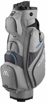 Golfbag Big Max Silencio 2 Silver/Charcoal/Cobalt Cart Bag - 1