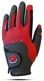 Gloves Zoom Gloves Weather Womens Golf Glove Charcoal/Red LH