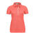 Polo trøje Kjus Women Sanna Polo S/S Hot Coral 36