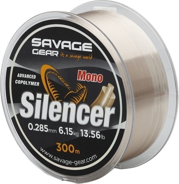 Savage Gear Silencer Mono Fade 0,18 mm 2,69 kg-5,93 lbs 300 m Fil Brown