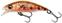 Wobbler de pesca Savage Gear 3D Sticklebait Twitch Fluo Orange Copper 6,5 cm 9,4 g Wobbler de pesca