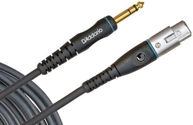Microphone Cable D'Addario Planet Waves PW GM 25 Black 7,5 m
