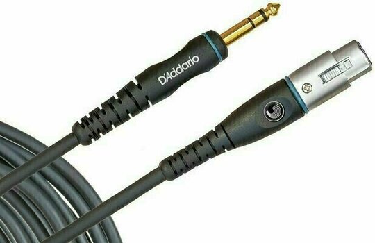 Microphone Cable D'Addario Planet Waves PW GM 25 Black 7,5 m - 1