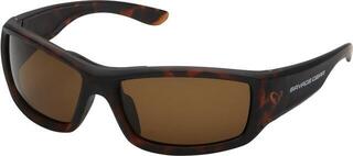 Angeln Brille Savage Gear Savage2 Polarized Sunglasses Floating Brown Angeln Brille