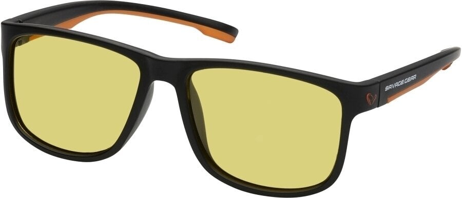 Óculos de pesca Savage Gear Savage1 Polarized Sunglasses Yellow Óculos de pesca