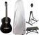Classical guitar Yamaha C40II Classical guitar BK SET 4/4 Gloss Black Classical guitar